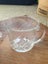 Swirl glass basket and jug set vintage Carousel 4