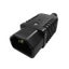 Re-wireable IEC C14 10A Trailing Socket Carousel 1