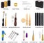 59pcs Leather Repair Stitching Carving Sewing Working Craft Tools Kit 2039001 Carousel 2