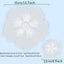 Resin Moulds Silicone Coaster Molds I0833WT0 Carousel 3