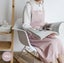 Cotton Linen Apron Nordic Pleated Skirt Pinafore Dresses I0544PK0 Carousel 3