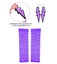 80s Costume Accessories Set I0436PP0 Carousel 5