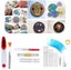 Embroidery Needle Cotton Knitting Sewing Cross Stitching Crochet Kit I1176MZ0 Carousel 12