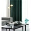 Anydrape Curtain 100cm Dark Green Modern Blackout Curtains for Living Room Be... Carousel 5