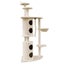 170cm Xl Multi Level Cat Scratching Post Tree Post House Tower-beige Carousel 1