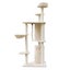170cm Xl Multi Level Cat Scratching Post Tree Post House Tower-beige Carousel 4