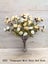 Artificial Flower -Large Mini Rose Bud Bush Carousel 1