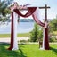 Wedding Arch Curtain Drapery Backdrop Decorations G0628WT0 Carousel 3