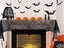 1 Set of 20Pcs Halloween Decoration Kit Tablecloth Decorative Bat Party Decor Carousel 2