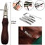 59pcs Leather Repair Stitching Carving Sewing Working Craft Tools Kit 2039001 Carousel 4