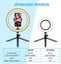 LED Selfie Ring Light Set 2019102 Carousel 3