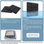 6pcs Grey Acoustic Soundproofing Foam Studio Sound Absorption Panels 2012617 Carousel 13