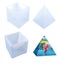 Resin Moulds Silicone 15cm Large Pyramid Molds I1059WT0 Carousel 3