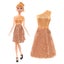 12 Barbie Doll Dress Clothes i1981CF0 Carousel 8