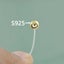 1 pair Gold Bullet Earring Backs (5.5MM) Carousel 5