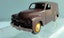 #20 Micro Models FJ Holden Panel Van Maroon Carousel 1