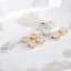 1 Pair Silver Hamburger Earring backs Carousel 3