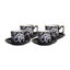 Ashdene Florence Broadhurst Black Cup & Saucer Set Carousel 1