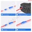 580pcs crimp terminals Butt Bullet Spade Fork Ring Piggy Back Wire Connectors Carousel 5