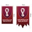 2022 Qatar World Cup flag Soccer football party decoration hanging flag World Carousel 3