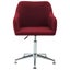 Swivel Office Chair Wine Red Fabric (283477) Xinpot Carousel 8