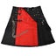 Highlander Fashion Kilt Black with Removable Chain and Apron Utility Kilt Carousel 5