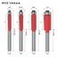 Flush Trim Router Bit 1/4'' Shank Set 3647612 Carousel 7