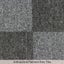 Carpet Tiles Mat Dark Grey 0.9KG Per Tile 3630402 Carousel 16