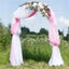 Wedding Arch Curtain Drapery Backdrop Decorations G0628WT0 Carousel 12