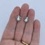 925 Sterling Silver Opal Stud Earrings "Shahana" (White) Carousel 5