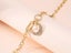 Necklace Moon Pendant CZ Diamonds 18K Gold Plated Necklace Carousel 4