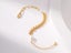 Pearl Bracelet Wheat Chain 18K Gold Plated Bracelet Carousel 4