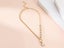Drop Crystal Pendant Necklace 14KGP Gold Carousel 3