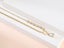 Drop Crystal Pendant Necklace 14KGP Gold Carousel 4