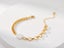 Bracelet Square Shell Pearl 18K Gold Plated Bracelet Carousel 2