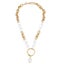 Necklace Pearl Pendant 14K Gold Plated Necklace Carousel 6