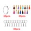 Acrylic Oval Discs Keychain Blanks Vinyl Making Kit I1389MZ0 Carousel 1