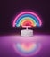 IS Gift: Neon Dreams LED Light - Rainbow Carousel 3