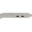 PCIe USB 3.1 Card - 2x USB 3.1 Type C Gen 2 10Gbps PCI Express Carousel 5