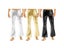 New Adult Mens Stage Performance Trousers Shiny Metallic Disco Pants With Bell Carousel 8