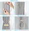 2pcs Curtain Tie Backs I0715BG0 Carousel 6