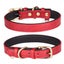 Adjustable Strong Heavy Duty PU Leather Dog Collar Neck Strap for Large Dogs Carousel 2