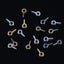 Jewellery Making Supplier Eye Pins Hooks Eyelets Screw Clasps I1130MZ0 Carousel 8