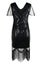 Flapper Dress Gatsby Ball Evening Dress Womens Clothing Size 16 J2151BK7 Carousel 6