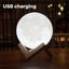 LED Night Light Rechargeable 3D Print Moon Lamp Touch Moon Lamp Carousel 5