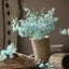 3Head Land Lotus 2pcs Dancing Phalaenopsis Simulation Flower Carousel 3