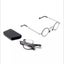 Men Ultra Light Titanium Material Screwless Foldable Anti-Blue Reading Glasses Carousel 6