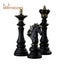 NORTHEUINS Resin Retro International Chess Figurine for Interior King Carousel 2
