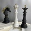 NORTHEUINS Resin Retro International Chess Figurine for Interior King Carousel 6
