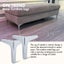 Metal Sofa Chair Table Furniture Legs 4pcs Set 2012203 Carousel 5